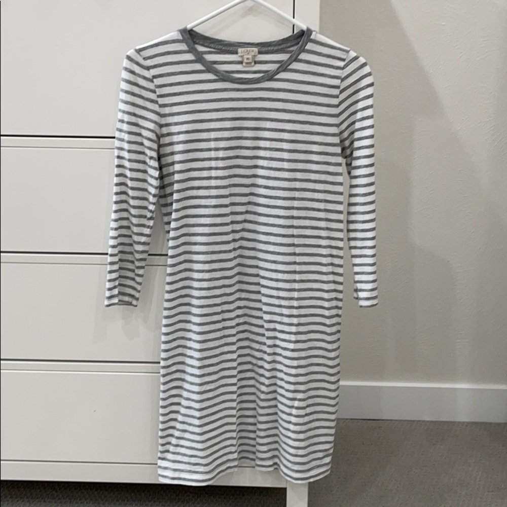 Striped JCrew Dress
